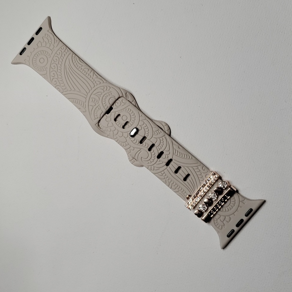 iWatch Band with Decorative Ring Loops